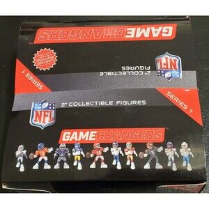NFL Series 1 Excite GameChangers 2" Mini Collectible Figures - SEALED CASE of 12